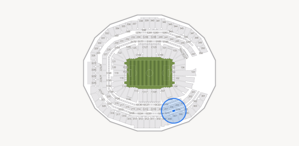 Mercedes-Benz Stadium Seating Chart