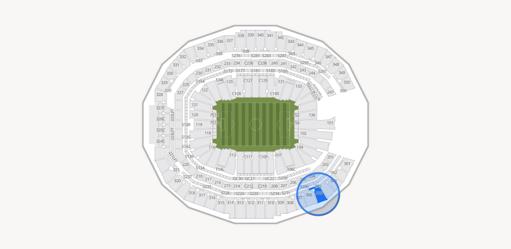 Mercedes-Benz Stadium Seating Chart