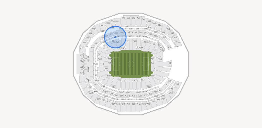 Mercedes-Benz Stadium Seating Chart