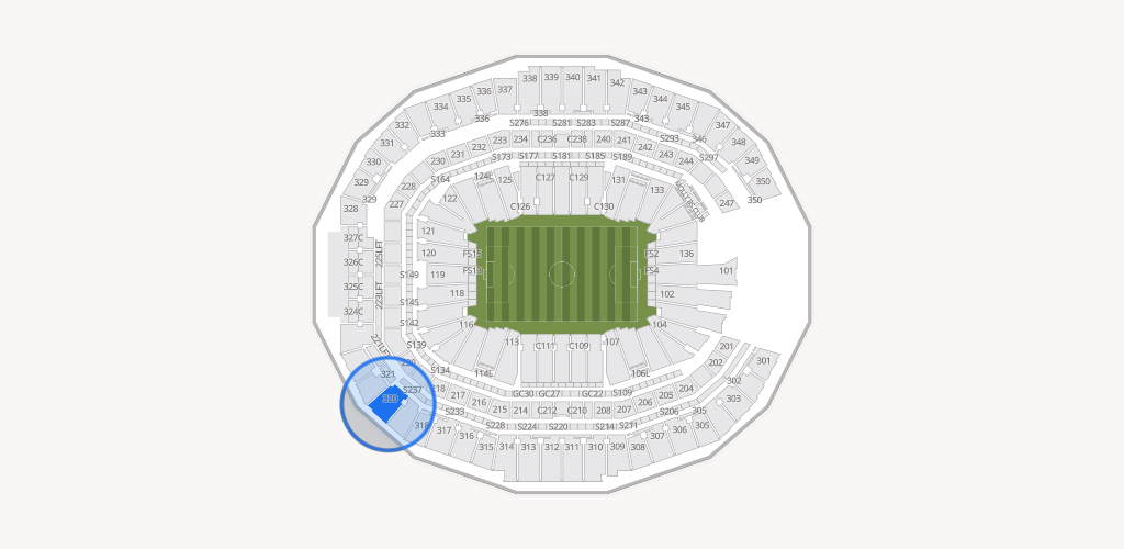 Mercedes-Benz Stadium Seating Chart