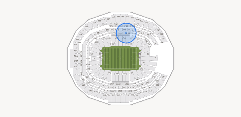 Mercedes-Benz Stadium Seating Chart
