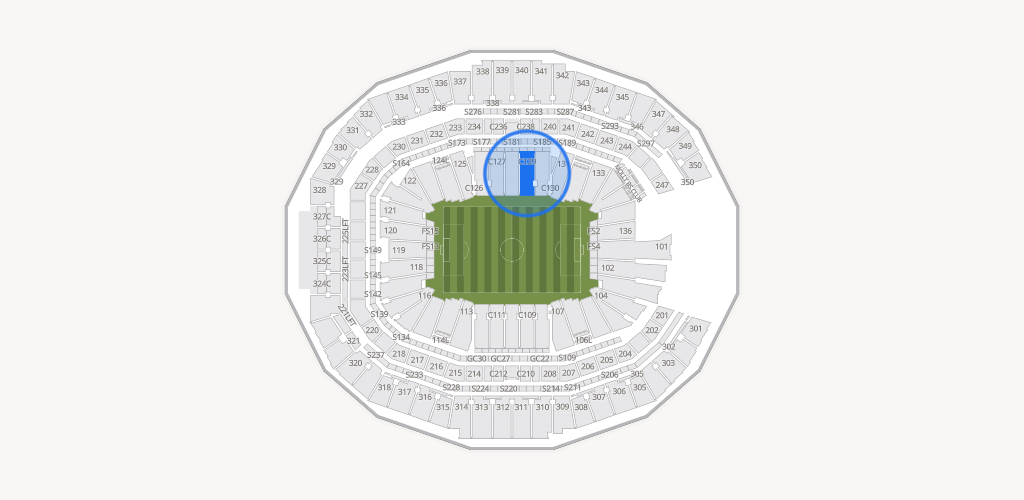 Mercedes-Benz Stadium Seating Chart