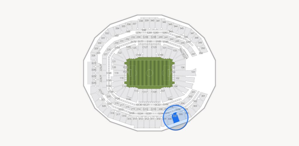 Mercedes-Benz Stadium Seating Chart
