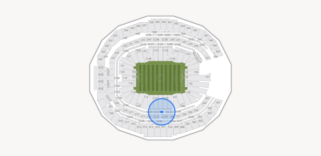 Mercedes-Benz Stadium Seating Chart