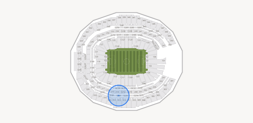Mercedes-Benz Stadium Seating Chart