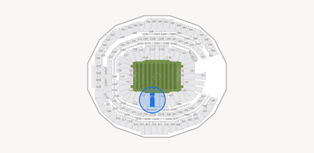 Mercedes-Benz Stadium Seating Chart