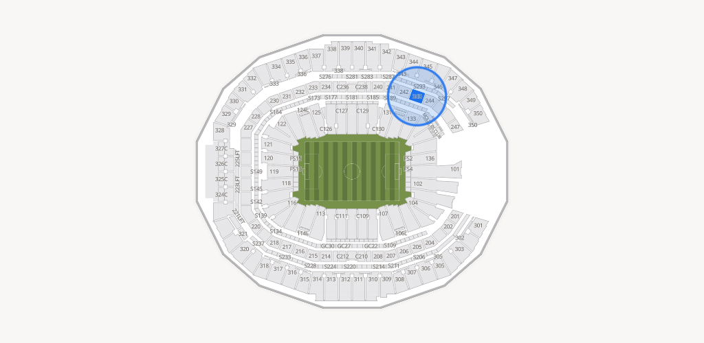 Mercedes-Benz Stadium Seating Chart