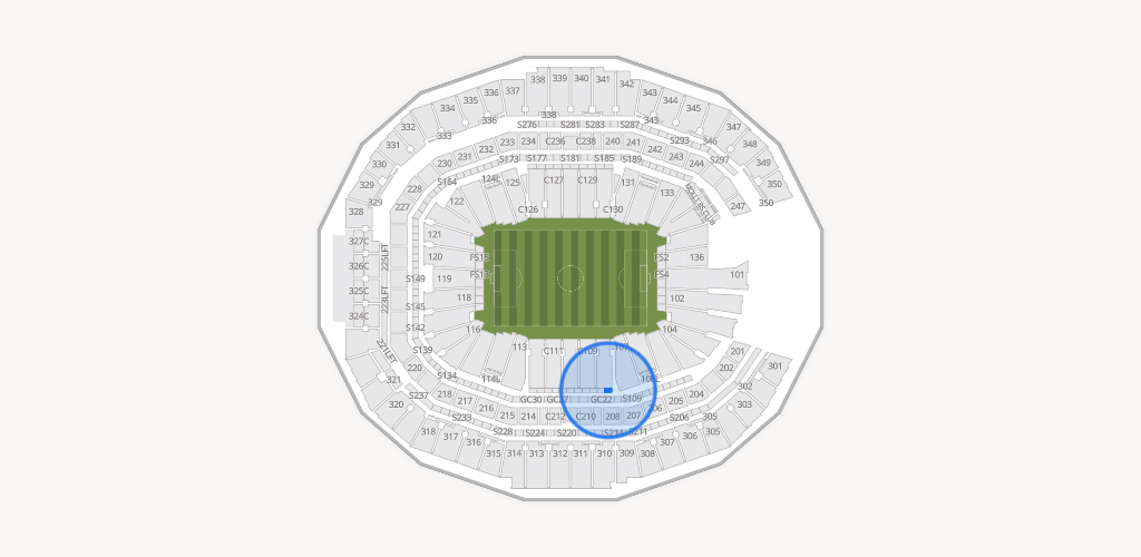 Mercedes-Benz Stadium Seating Chart