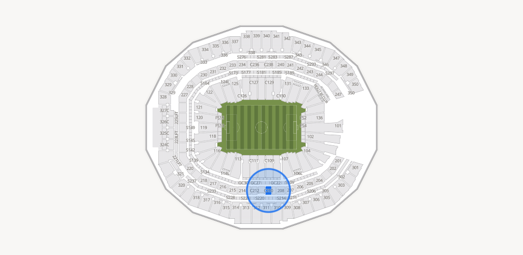 Mercedes-Benz Stadium Seating Chart