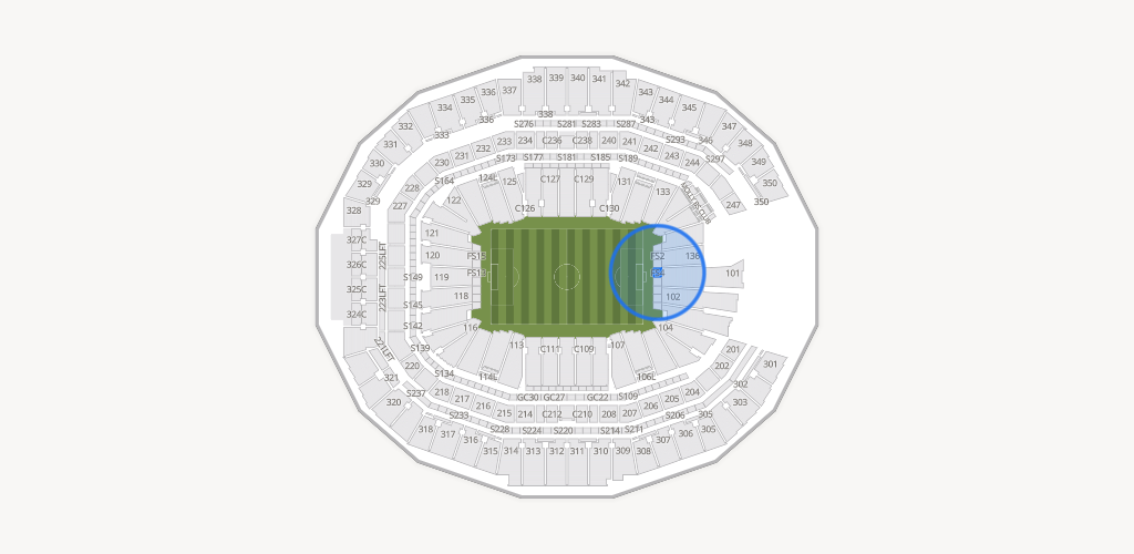 Mercedes-Benz Stadium Seating Chart