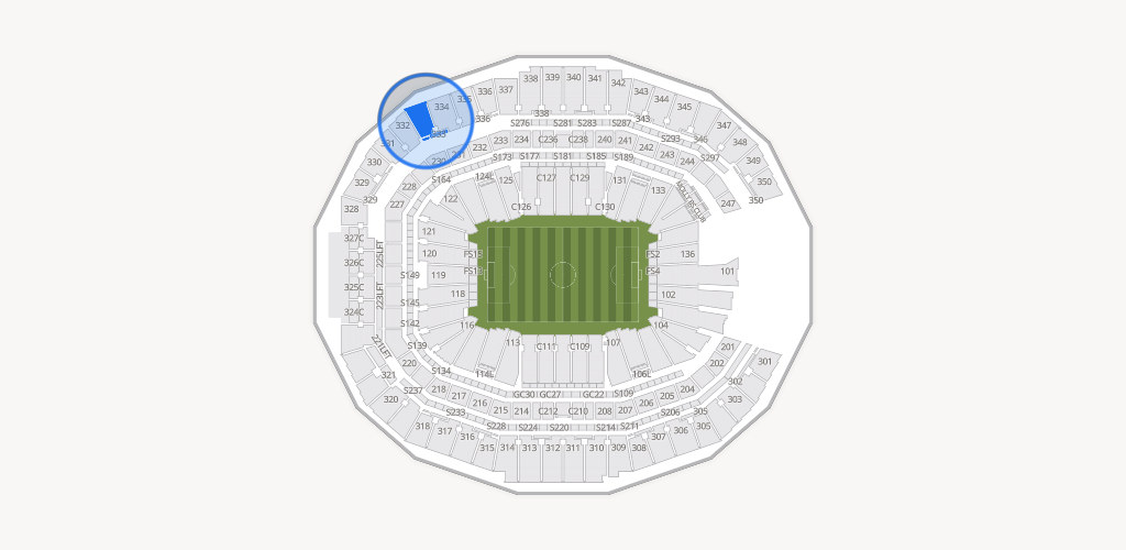 Mercedes-Benz Stadium Seating Chart