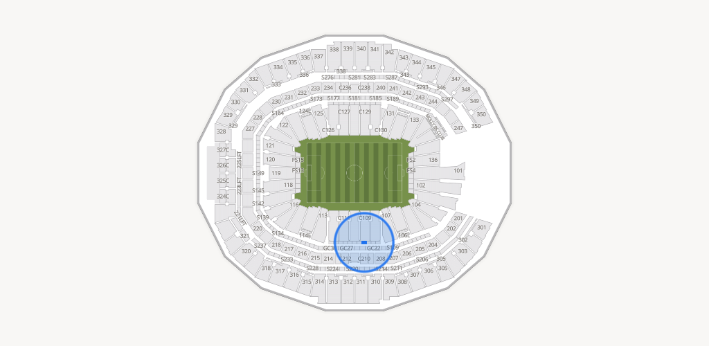 Mercedes-Benz Stadium Seating Chart