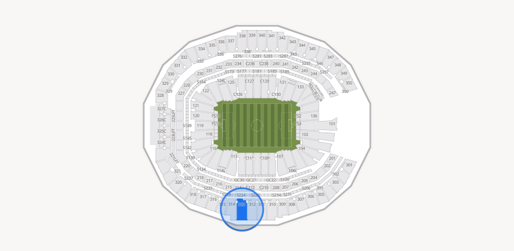 Mercedes-Benz Stadium Seating Chart