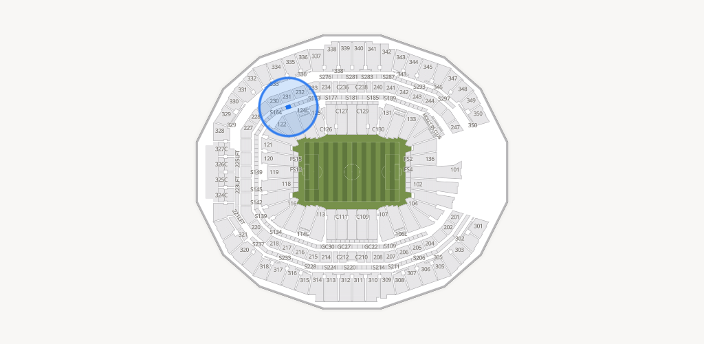 Mercedes-Benz Stadium Seating Chart