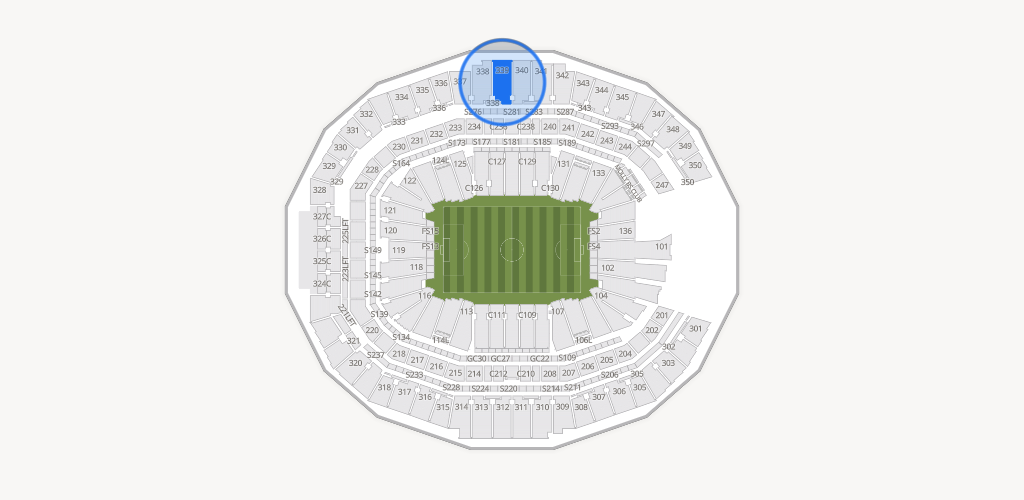 Mercedes-Benz Stadium Seating Chart