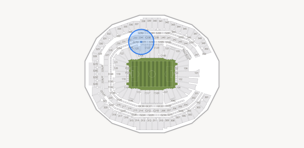 Mercedes-Benz Stadium Seating Chart