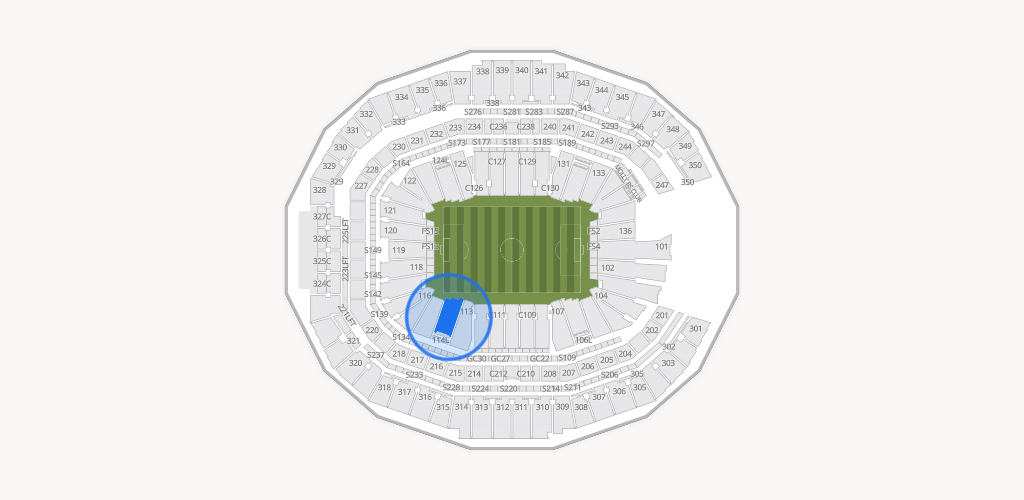 Mercedes-Benz Stadium Seating Chart