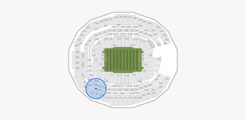Mercedes-Benz Stadium Seating Chart