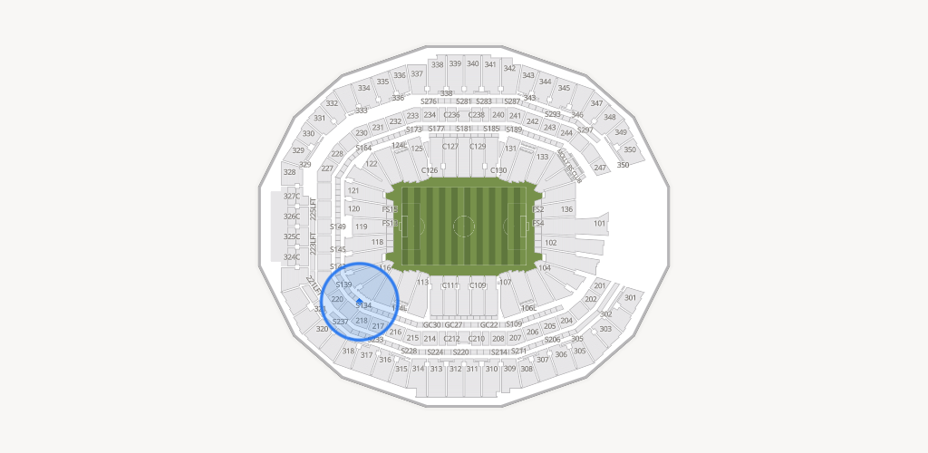 Mercedes-Benz Stadium Seating Chart
