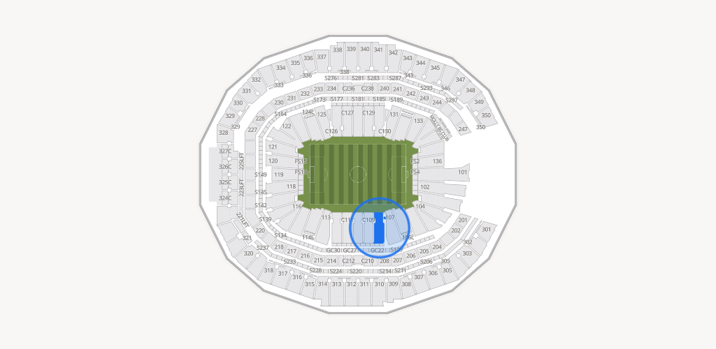 Mercedes-Benz Stadium Seating Chart