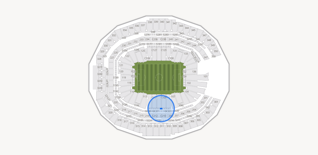 Mercedes-Benz Stadium Seating Chart