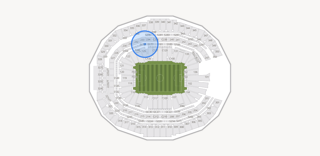 Mercedes-Benz Stadium Seating Chart