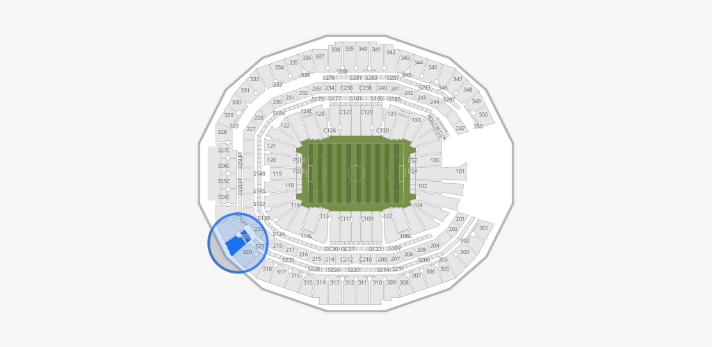 Mercedes-Benz Stadium Seating Chart