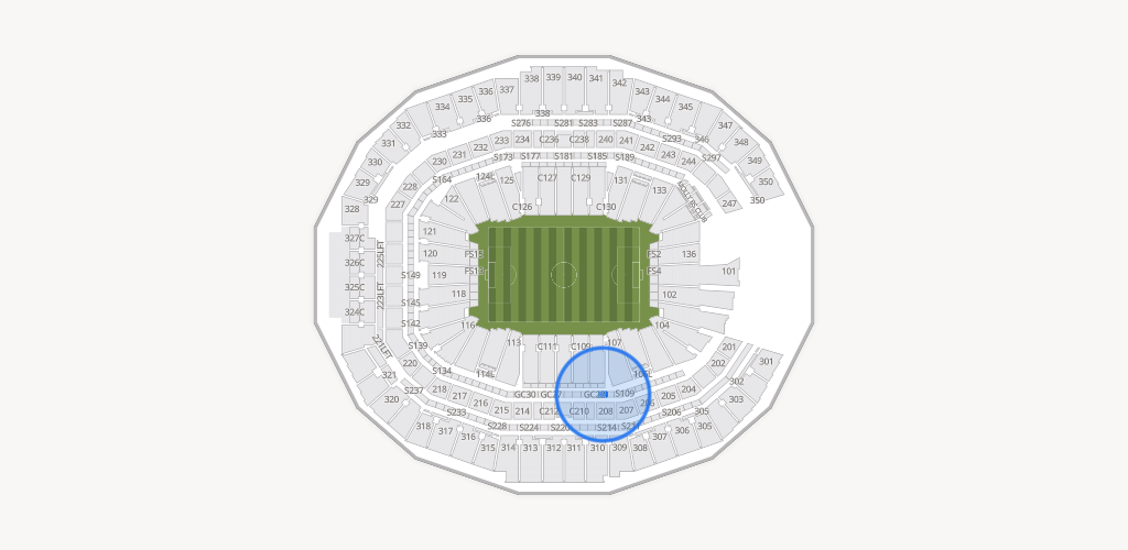 Mercedes-Benz Stadium Seating Chart