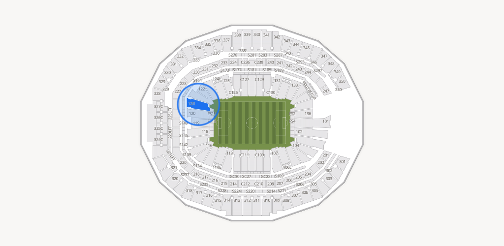 Mercedes-Benz Stadium Seating Chart