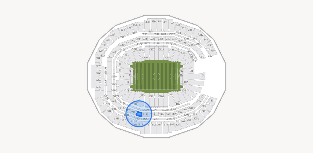 Mercedes-Benz Stadium Seating Chart