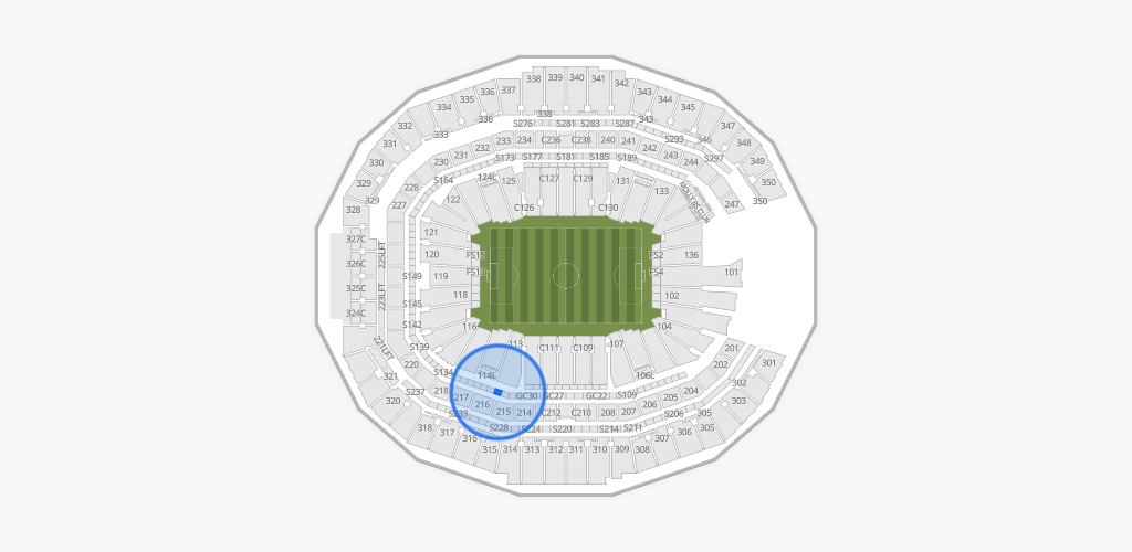 Mercedes-Benz Stadium Seating Chart