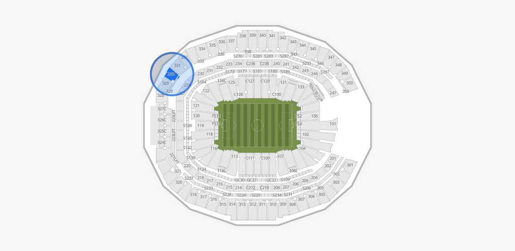 Mercedes-Benz Stadium Seating Chart