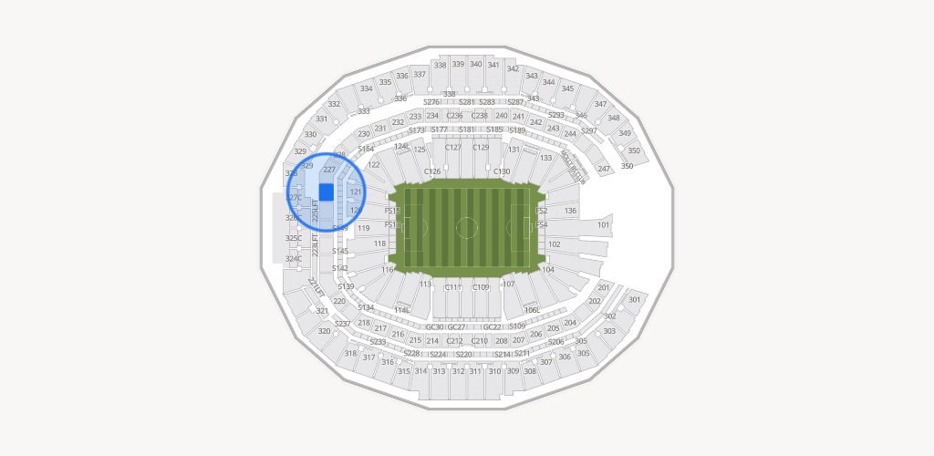 Mercedes-Benz Stadium Seating Chart