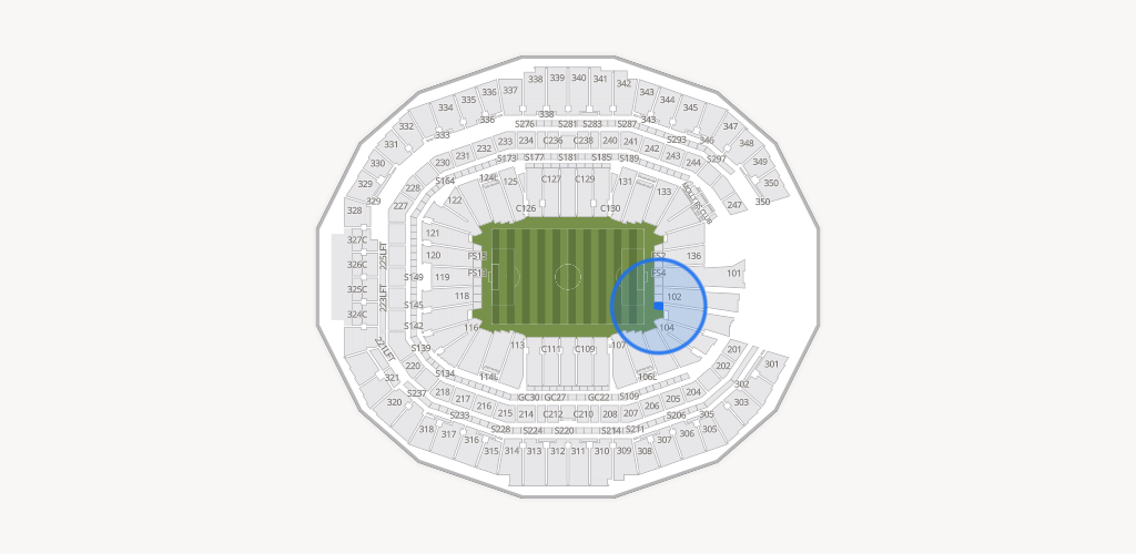 Mercedes-Benz Stadium Seating Chart