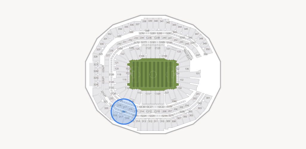 Mercedes-Benz Stadium Seating Chart