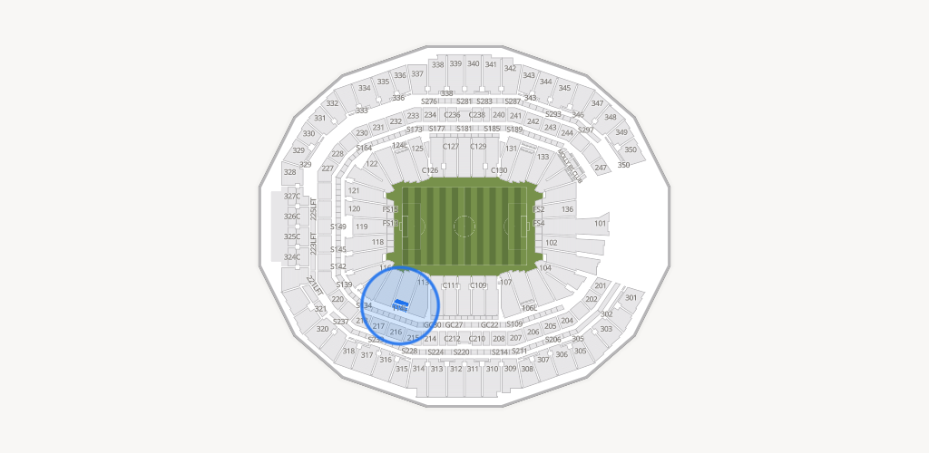 Mercedes-Benz Stadium Seating Chart