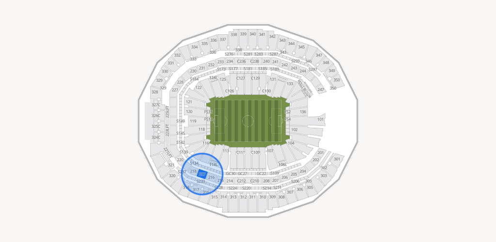 Mercedes-Benz Stadium Seating Chart