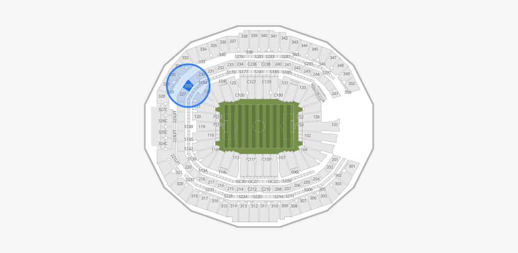 Mercedes-Benz Stadium Seating Chart