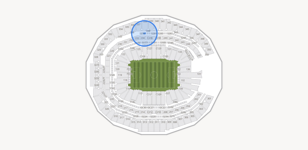 Mercedes-Benz Stadium Seating Chart