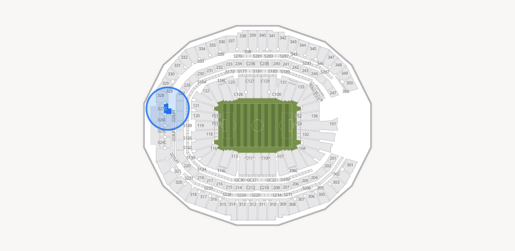 Mercedes-Benz Stadium Seating Chart