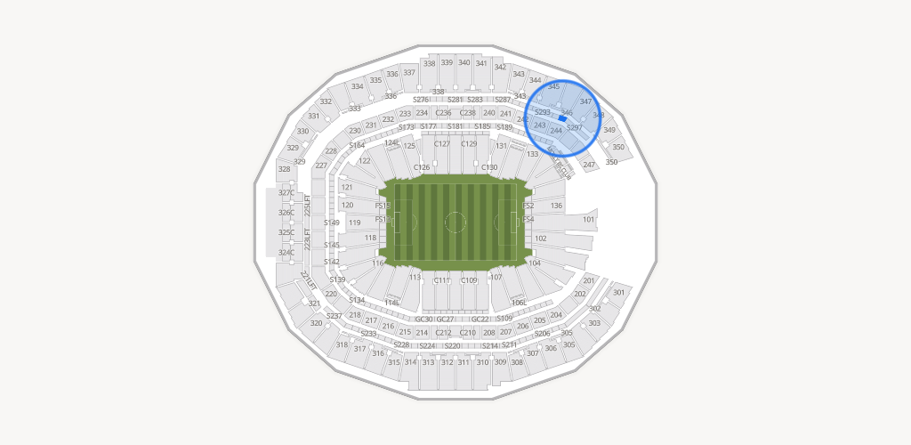 Mercedes-Benz Stadium Seating Chart