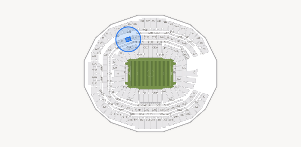 Mercedes-Benz Stadium Seating Chart