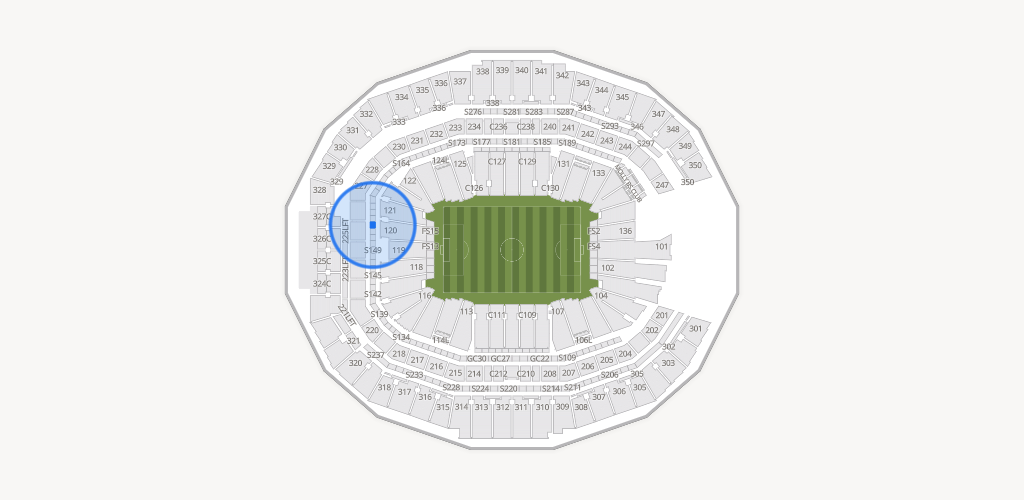 Mercedes-Benz Stadium Seating Chart