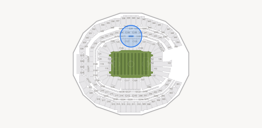 Mercedes-Benz Stadium Seating Chart
