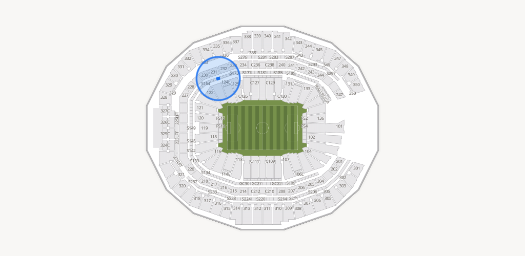 Mercedes-Benz Stadium Seating Chart