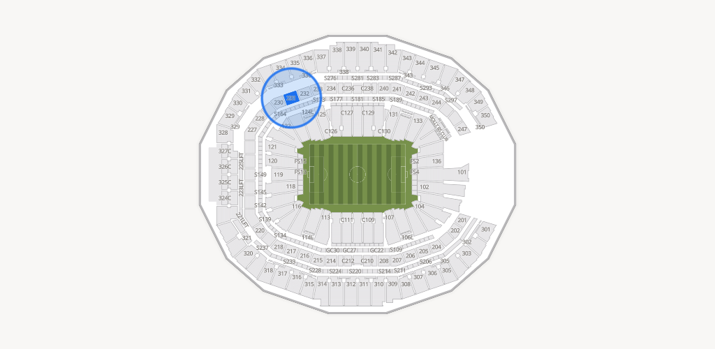 Mercedes-Benz Stadium Seating Chart