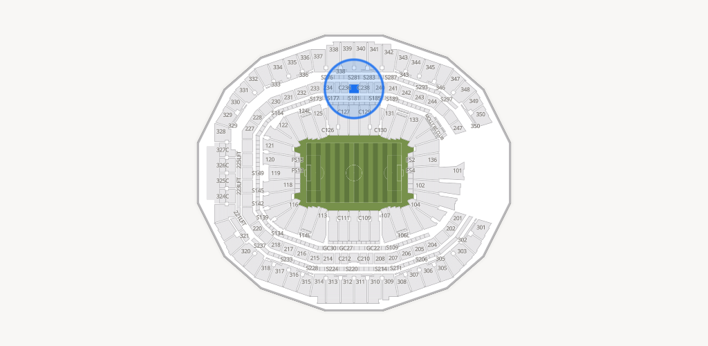 Mercedes-Benz Stadium Seating Chart