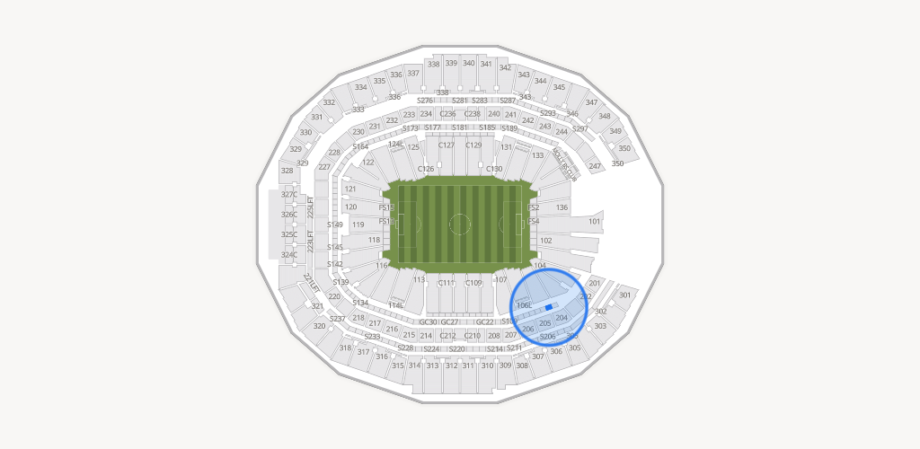 Mercedes-Benz Stadium Seating Chart