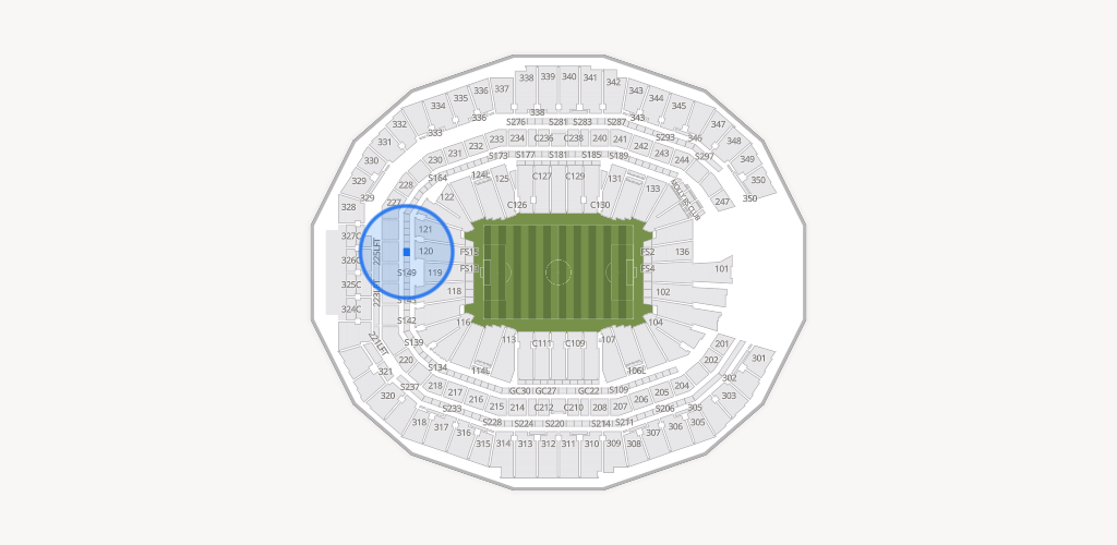 Mercedes-Benz Stadium Seating Chart