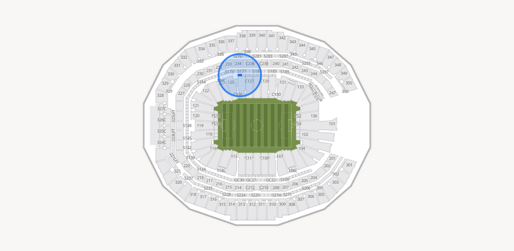 Mercedes-Benz Stadium Seating Chart